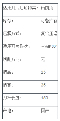 負(fù)前角外圓車刀